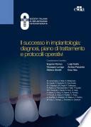 Il successo in Implantologia: diagnosi, piano di trattamento e protocolli operativi.