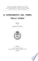 Il superamento del tempo nella storia