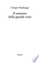 Il sussurro della grande voce