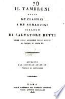 Il Tambroni, ossia de'classici e de'romantici dialogo