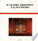 Il Teatro Argentina e il suo Museo