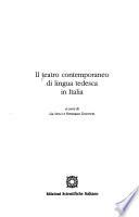 Il teatro contemporaneo di lingua tedesca in Italia
