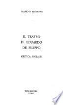 Il teatro di Eduardo De Filippo