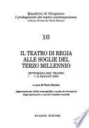 Il teatro di regia alle soglie del terzo millennio
