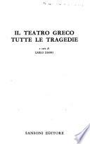 Il Teatro Greco tutte le tragedie