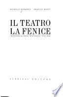 Il Teatro La Fenice