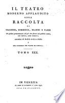 Il teatro moderno applaudito