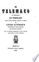 Il Telemaco di Penelon dalla prosa francese recato in poesia. Con un discorso proemiale sull opera e sulla versione