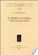 Il tempo in Ovidio