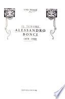 Il tenore Alessandro Bonci (1870-1940)