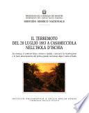 Il terremoto del 28 luglio 1883 a Casamicciola nell'isola d'Ischia