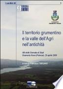 Il territorio grumentino e la valle dell'Agri nell'antichità