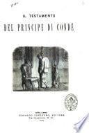 Il testamento del principe di Conde