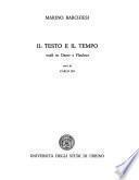 Il testo e il tempo