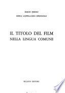 Il titolo del film nella lingua comune