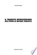 Il transito heideggeriano nell'opera di Michael Ondaatje