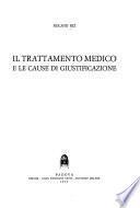 Il trattamento medico e le cause di giustificazione