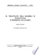 Il trattato fra Muršili II di Ḫattuša e Niqmepaʻ di Ugarit