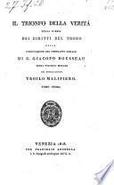 Il Trionfo della Verita nella Difesa dei Diritti del Trono