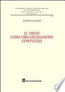 Il trust come organizzazione complessa