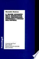 Il valore aggiunto nella misurazione della performance economica e sociale dell'impresa