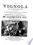 Il Vignola illustrato proposto da Giambattista Spampani, e Carlo Antonini