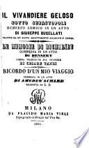 Il vivandiere geloso solto Sebastopoli. Scherzo comico in 1 atto