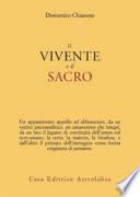 Il vivente e il sacro