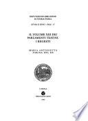 Il volume XIII dei parlamenti teatini