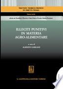 Illeciti punitivi in materia agro-alimentare