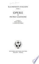 Illuministi italiani: Opere di Pietro Giannone
