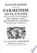 Illustrazione del Parmenide di Platone, con una Dissertazione preliminare