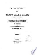 Illustrazione del Prato della Valle, ossia, della Piazza delle statue di Padova