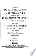 Ilqual contiene gli assedii d'Ivrea, Ceva, e Cuneo, Et le loro diversioni, L'Anno 1641