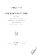 Imitazioni di canti popolari chioggiotti