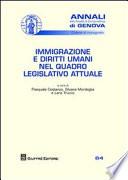 Immigrazione e diritti umani nel quadro legislativo attuale