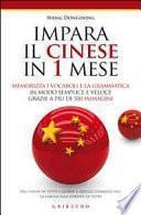 Impara il cinese in un mese