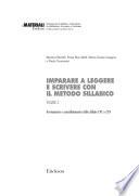 Imparare a leggere e scrivere con il metodo sillabico - Volume 3