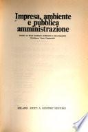 Impresa, ambiente e pubblica amministrazione