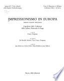 Impressionismo in Europa