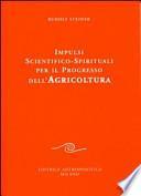 Impulsi scientifico-spirituali per il progresso dell'agricoltura. Corso sull'agricoltura