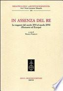 In assenza del re