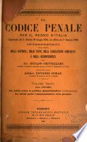 In codice penale per il regno d'Italia
