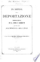 In difesa della deportazione