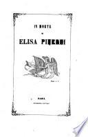 In morte di Elisa Pinelli