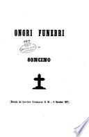 In morte di Gaetano Benedetti soncinese a beneficio dell'asilo infantile di Soncino