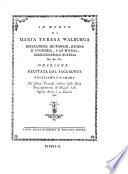 In morte di Maria Teresa Walburga imperatrice de Romani ... Orazione (etc.)