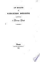 In morte di Vincenzo Bellini, cantica