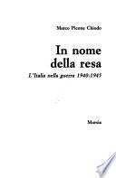 In nome della resa