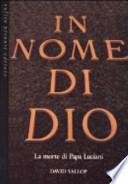 In nome di Dio. La morte di papa Luciani